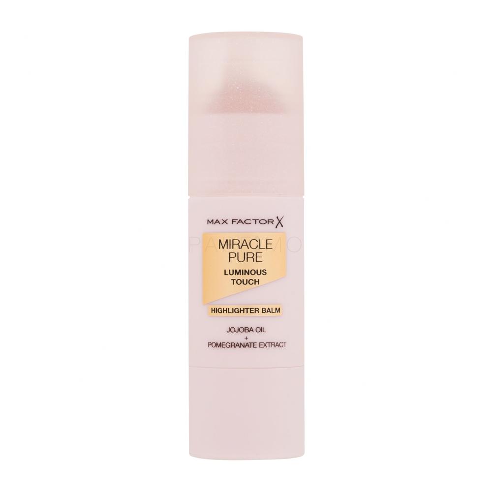 Max Factor Miracle Pure Luminous Touch Highlighter Balm Osvetljevalec za ženske 6 g Odtenek 15 Rose Gold