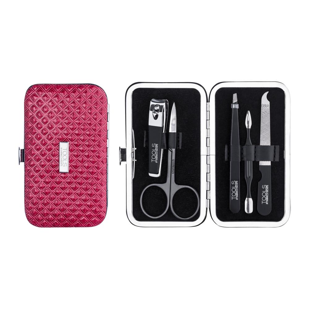 Gabriella Salvete TOOLS Manicure Kit Manikura za ženske Odtenek Magenta Set poškodovana embalaža