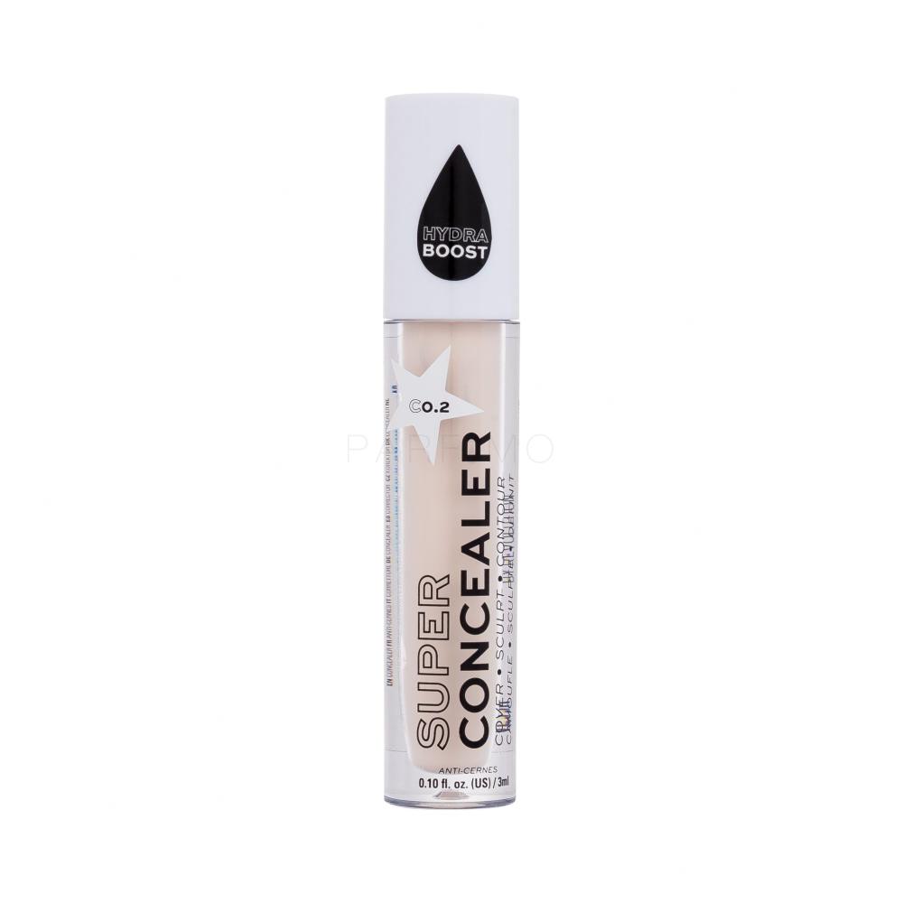 Revolution Relove Super Concealer Korektor za ženske 3 ml Odtenek C0.2