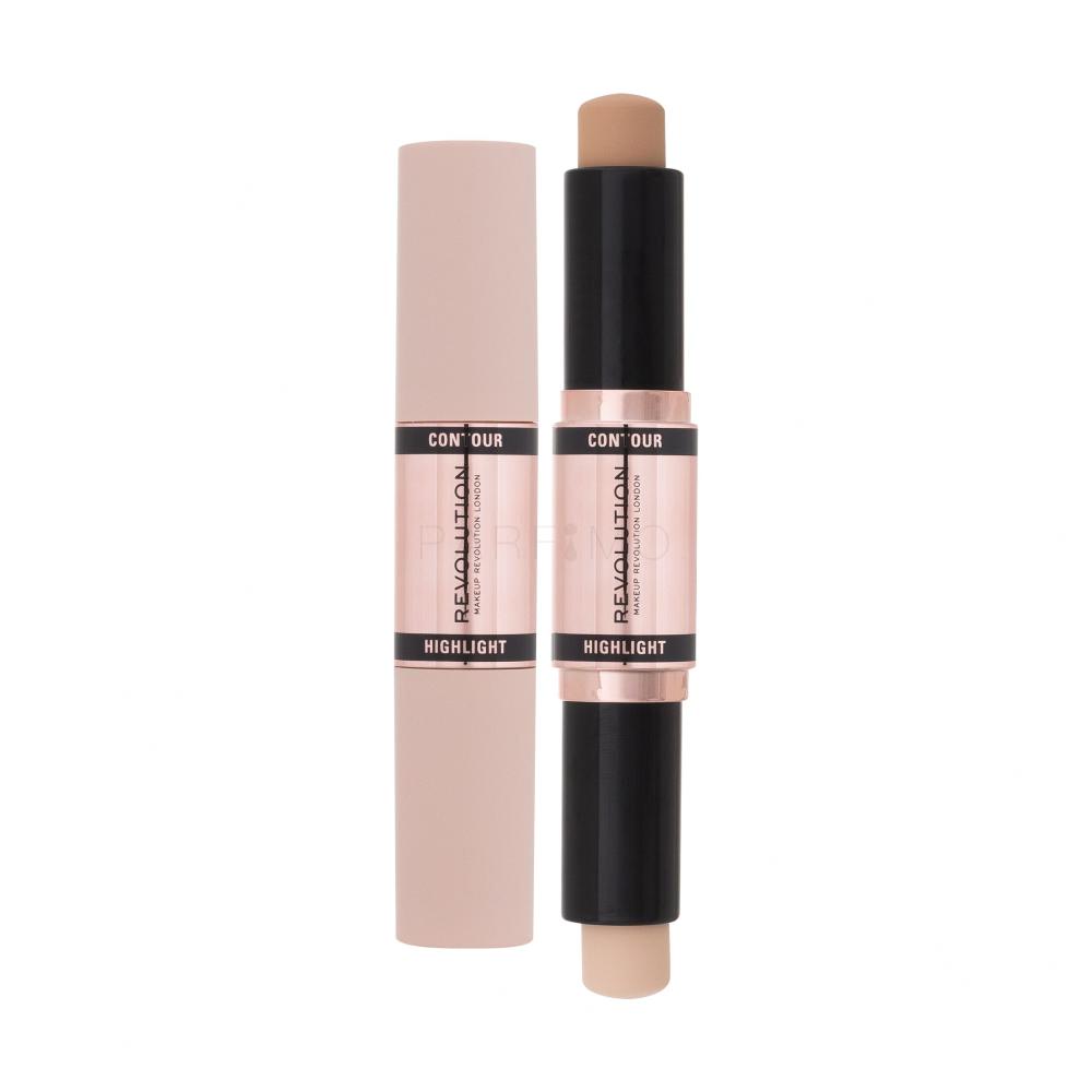 Makeup Revolution London Contour Double Ended Contour Stick Korektor za ženske 4,3 g Odtenek Light