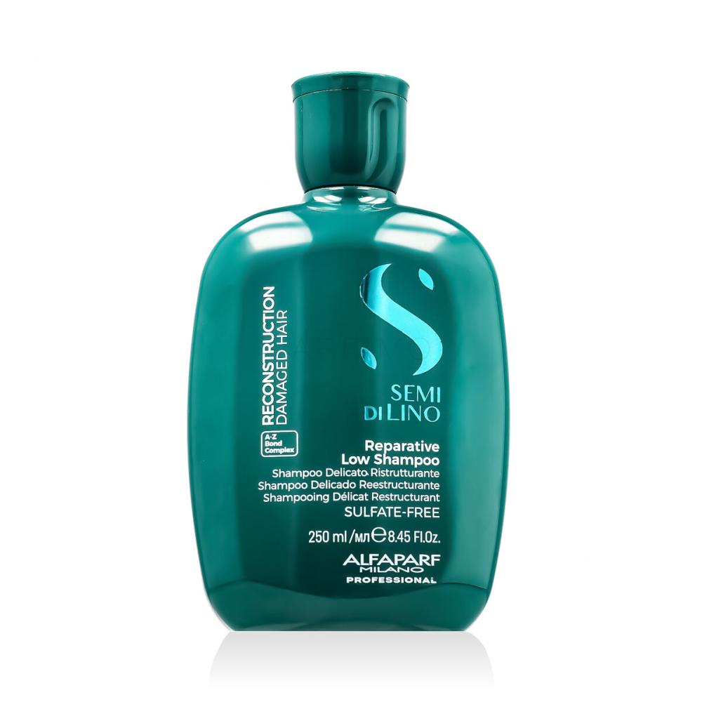 ALFAPARF MILANO Semi Di Lino Reconstruction Reparative Low Shampoo Šampon za ženske 250 ml