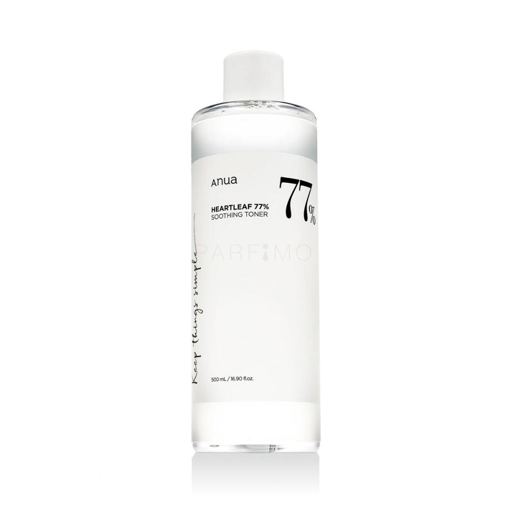 Anua Heartleaf Soothing Toner Losjon in sprej za obraz 500 ml