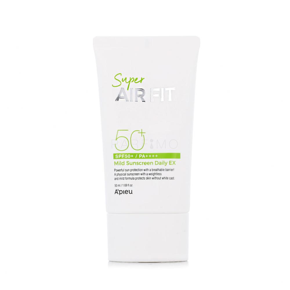 A'pieu Super Air Fit Mild Sunscreen Daily SPF50+ Zaščita pred soncem za obraz 50 ml