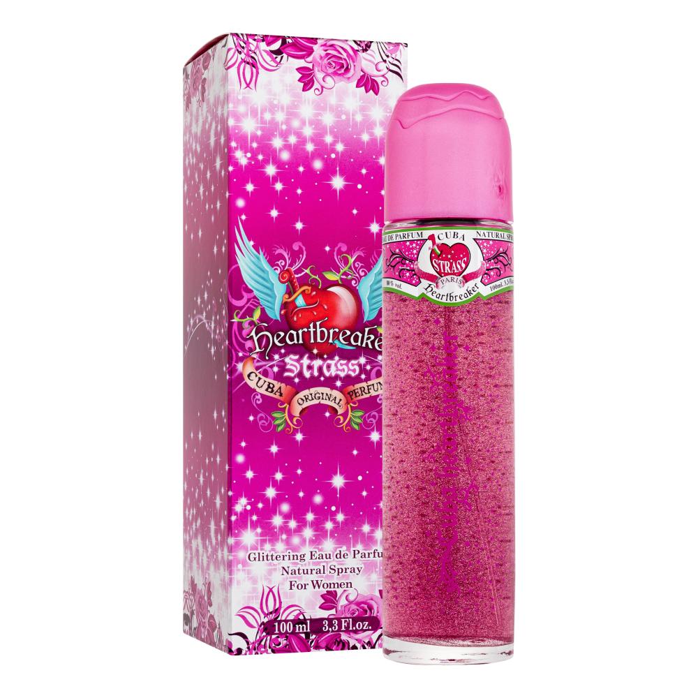 Cuba Strass Heartbreaker Parfumska voda za ženske 100 ml poškodovana škatla