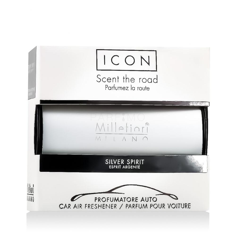 Millefiori Milano Icon Classic Silver Spirit Osvežilci za vozilo 47 g