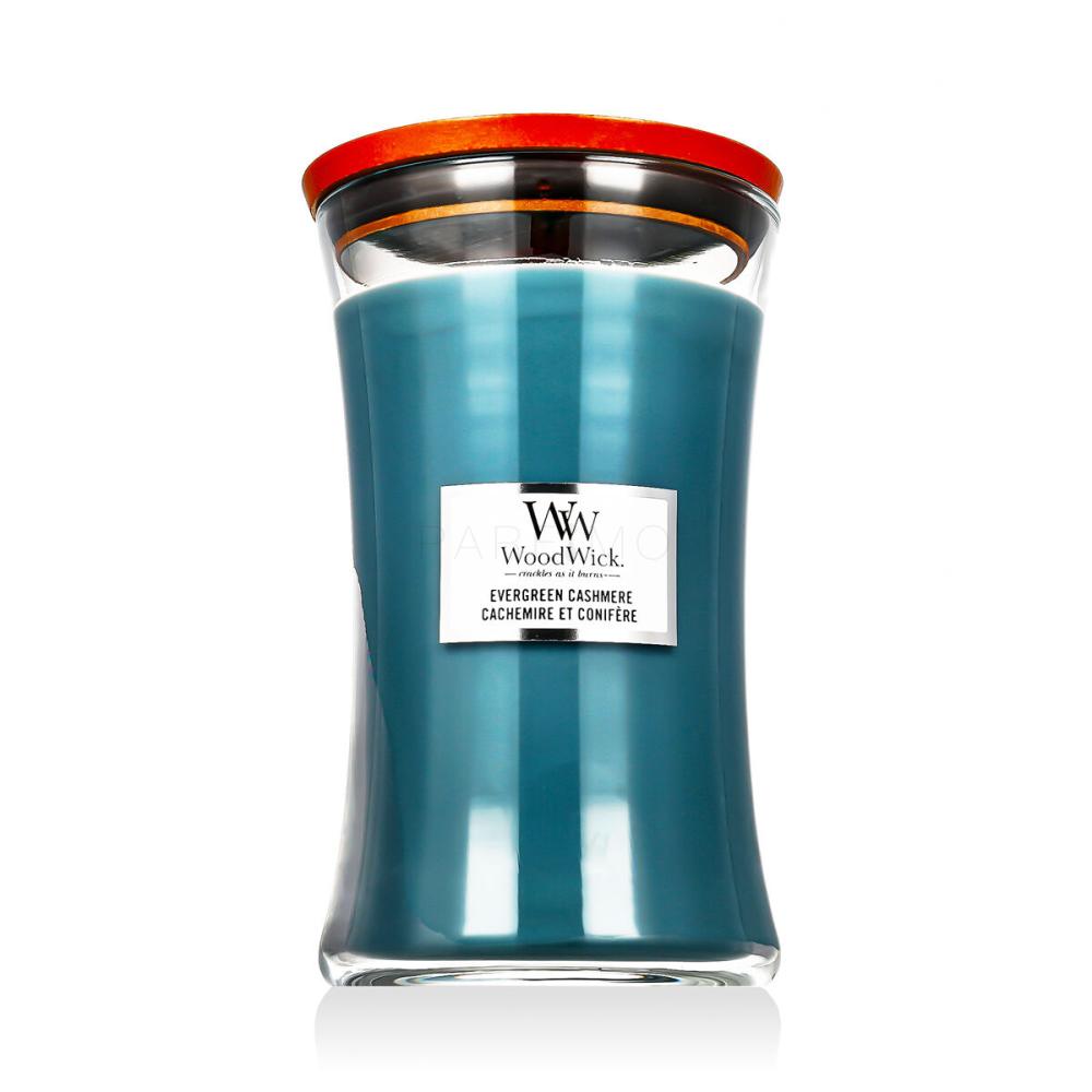 WoodWick Evergreen Cashmere Dišeča svečka 609,5 g