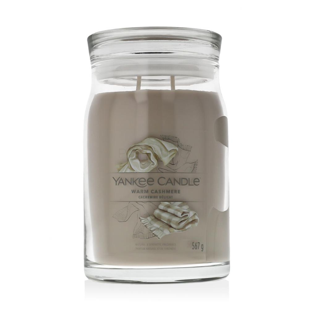 Yankee Candle Signature Warm Cashmere Dišeča svečka 567 g