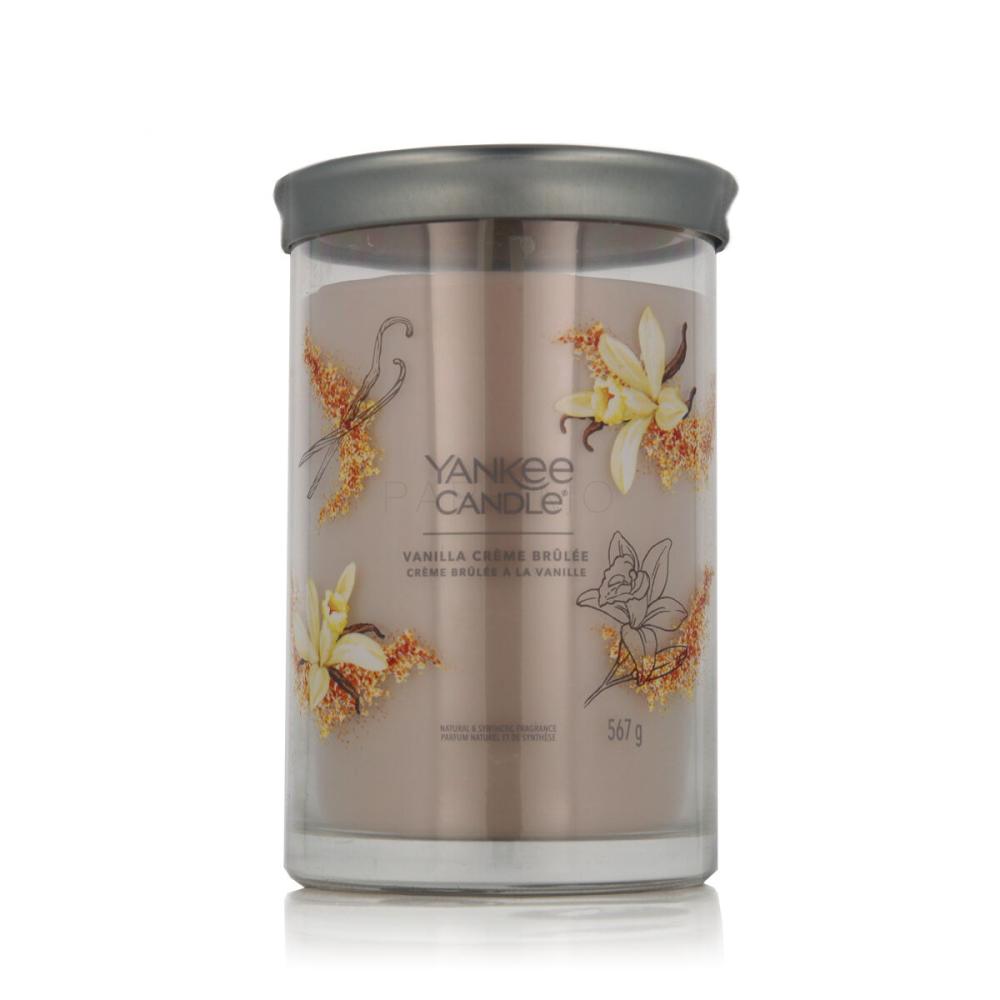 Yankee Candle Signature Vanilla Crème Brûlée Tumbler Dišeča svečka 567 g