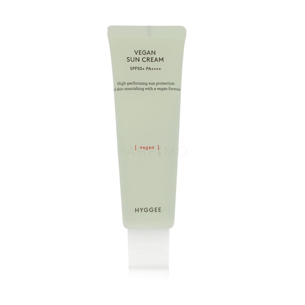 Hyggee Vegan Sun Cream SPF50+ Zaščita pred soncem za obraz 50 ml