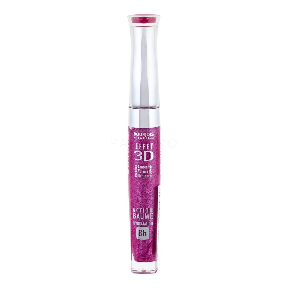 BOURJOIS Paris 3D Effet Glos za ustnice za ženske 5,7 ml Odtenek 23 Framboise Magnific