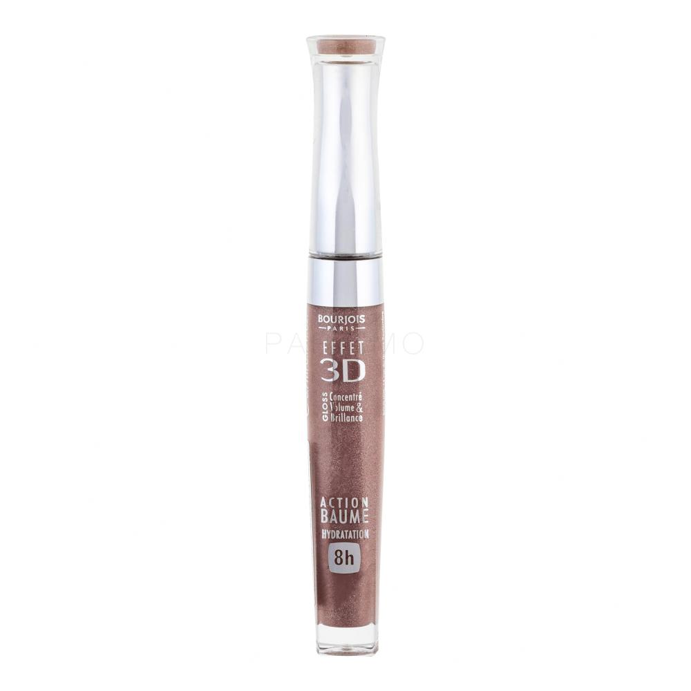 BOURJOIS Paris 3D Effet Glos za ustnice za ženske 5,7 ml Odtenek 33 Brun Poetic