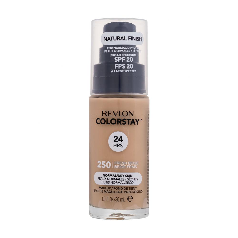 Revlon Colorstay Normal Dry Skin SPF20 Puder za ženske 30 ml Odtenek 250 Fresh Beige