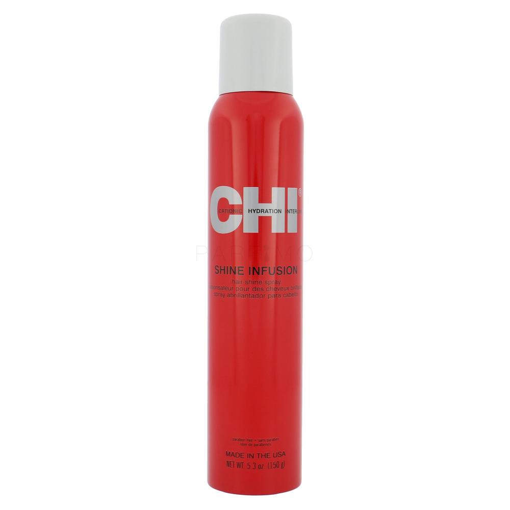 Farouk Systems CHI Shine Infusion Hair Shine Spray Za sijoče lase za ženske 150 g