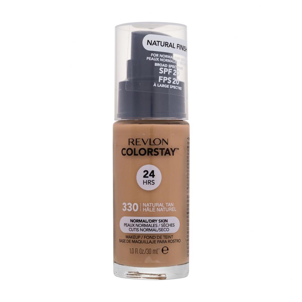 Revlon Colorstay Normal Dry Skin SPF20 Puder za ženske 30 ml Odtenek 330 Natural Tan