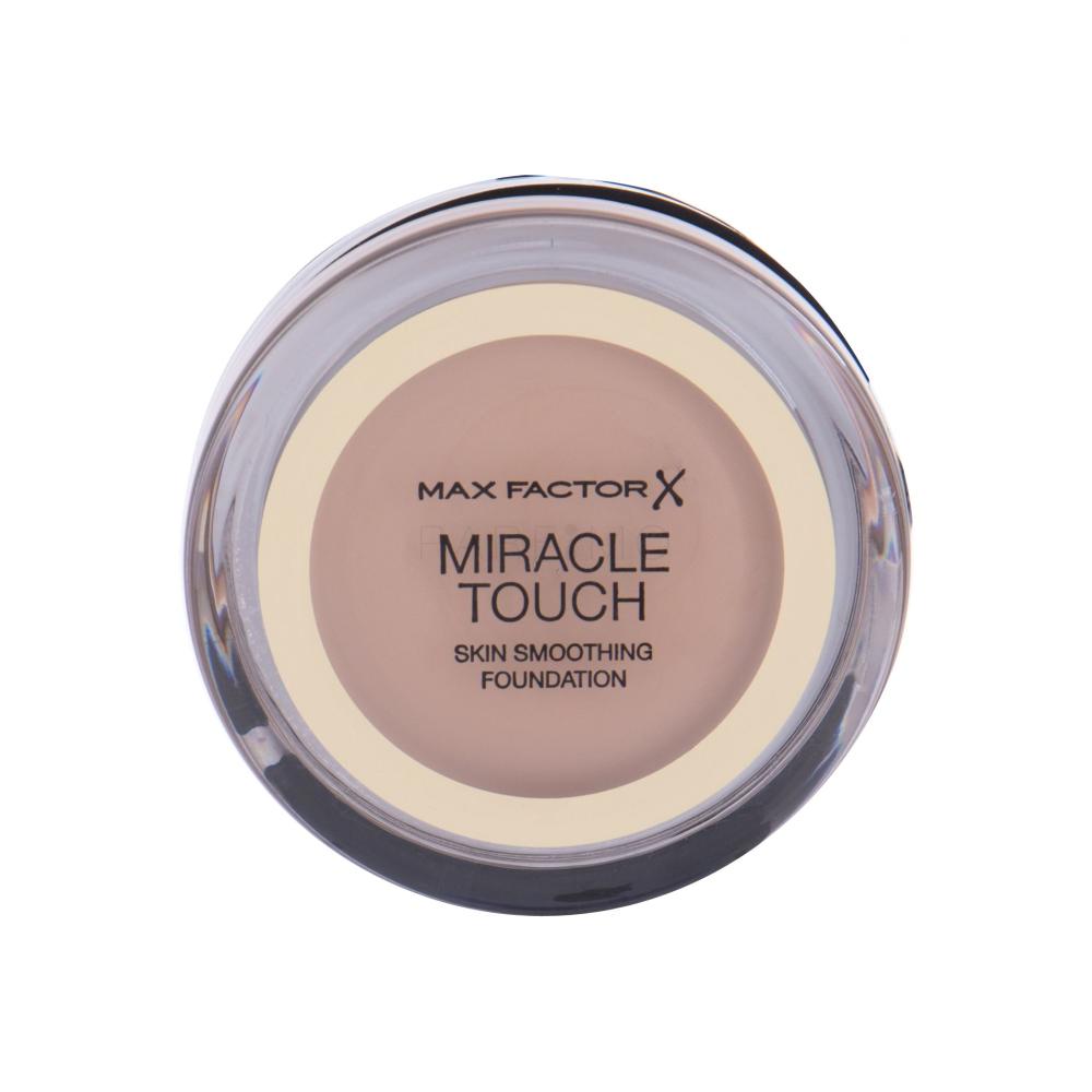Max Factor Miracle Touch Puder za ženske 11,5 g Odtenek 45 Warm Almond