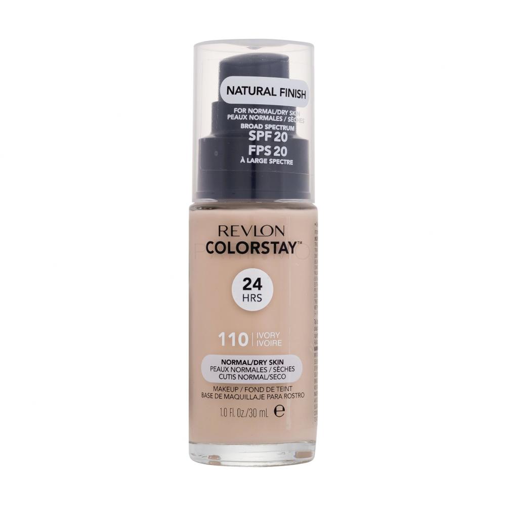 Revlon Colorstay Normal Dry Skin SPF20 Puder za ženske 30 ml Odtenek 110 Ivory