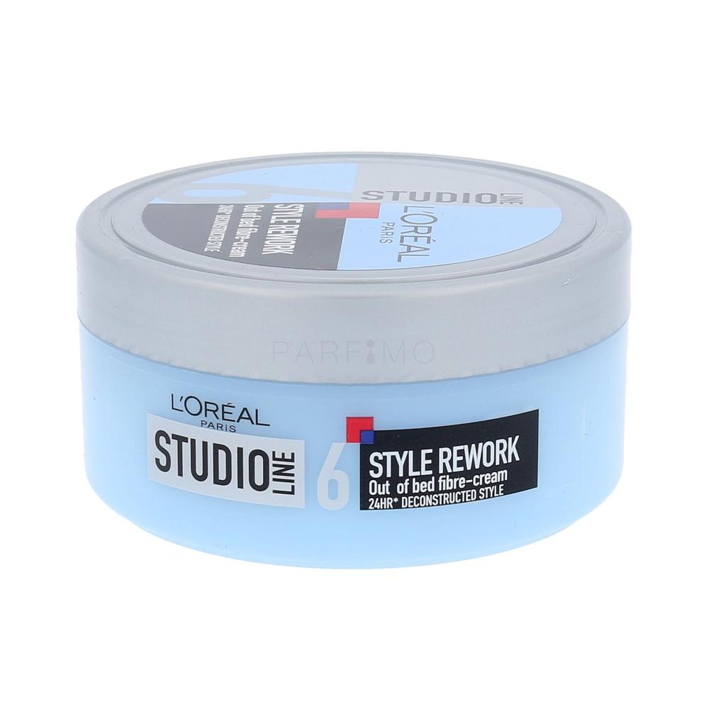 L'Oréal Paris Studio Line Style Rework Out Of Bed Fibre Cream Gel za lase za ženske 150 ml