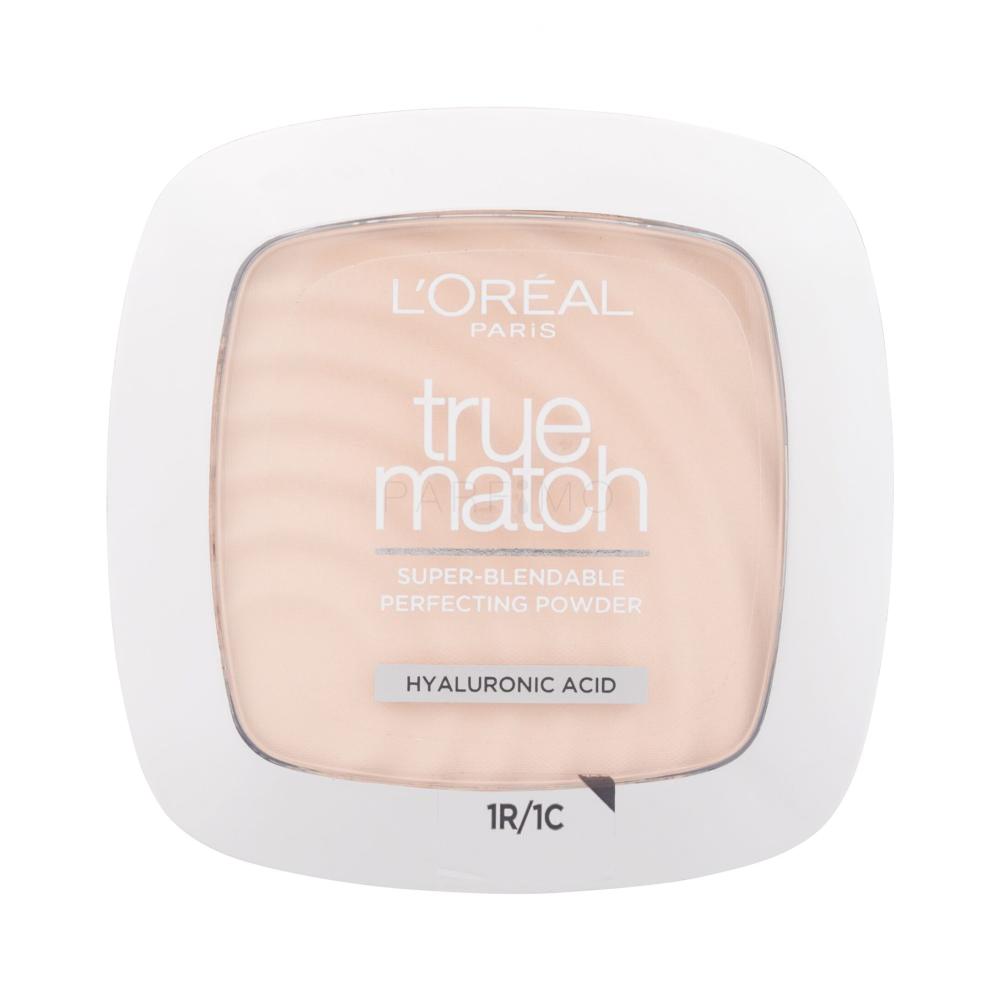 L'Oréal Paris True Match Puder v prahu za ženske 9 g Odtenek 1.R/1.C Rose Cool