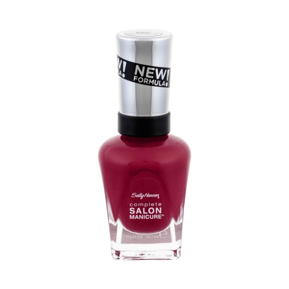 Sally Hansen Complete Salon Manicure Lak za nohte za ženske 14,7 ml Odtenek 360 Plums The Word