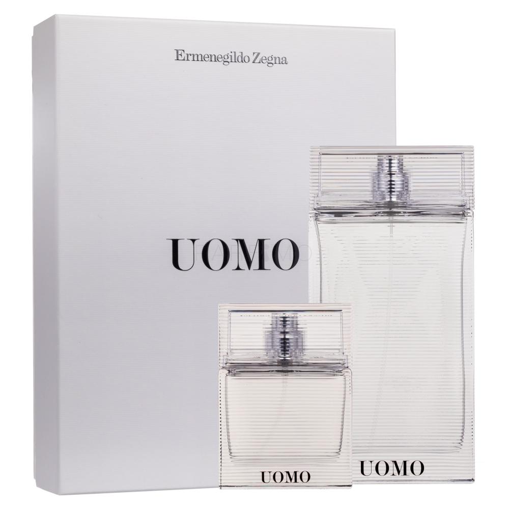 Ermenegildo Zegna Uomo Darilni set toaletna voda 100 ml + toaletna voda 30 ml