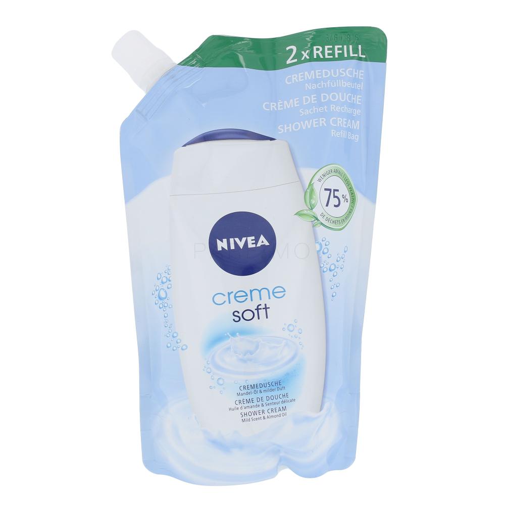 Nivea Creme Soft Gel za prhanje za ženske polnilo 500 ml
