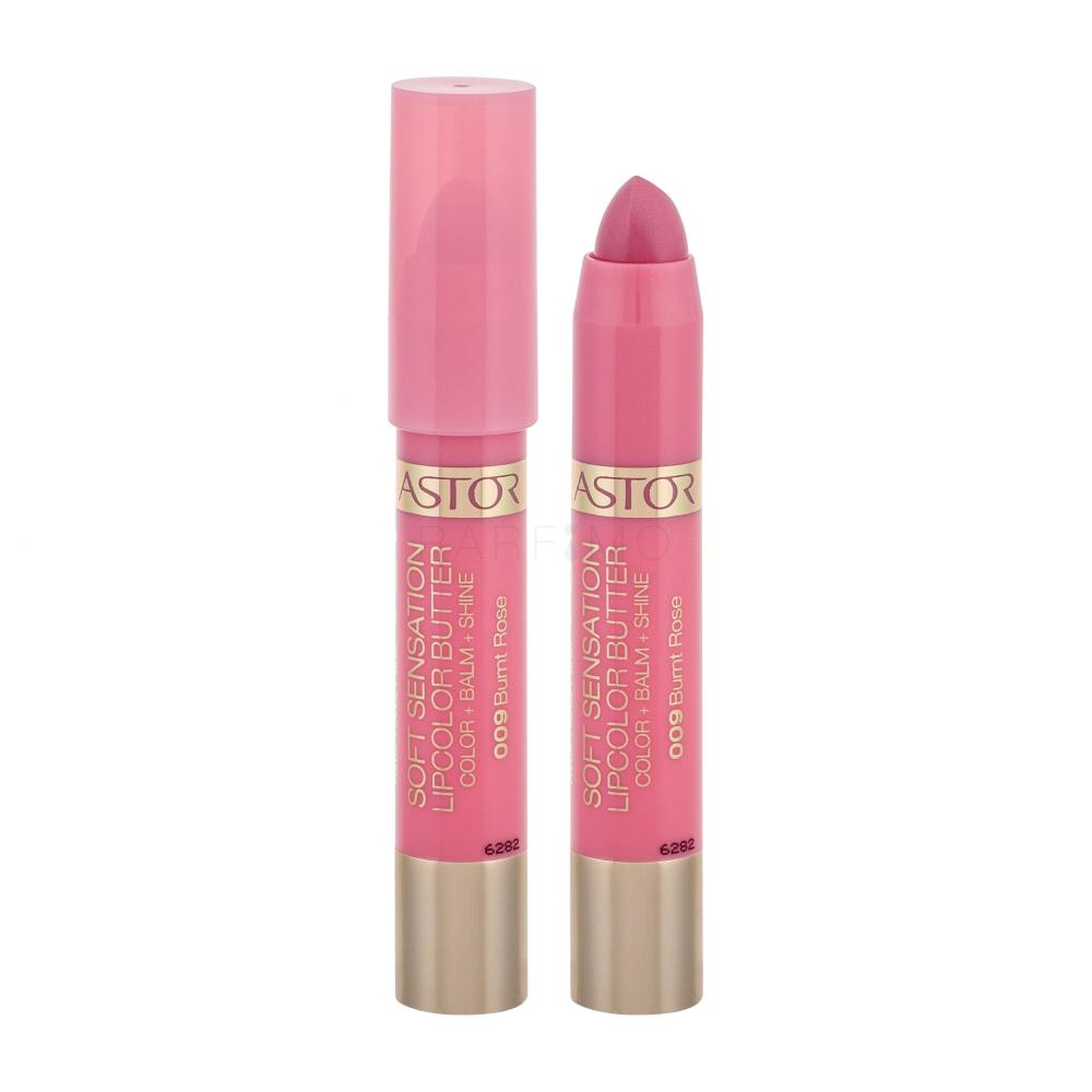 ASTOR Soft Sensation Lipcolor Butter Šminka za ženske 4,8 g Odtenek 009 Bumt Rose