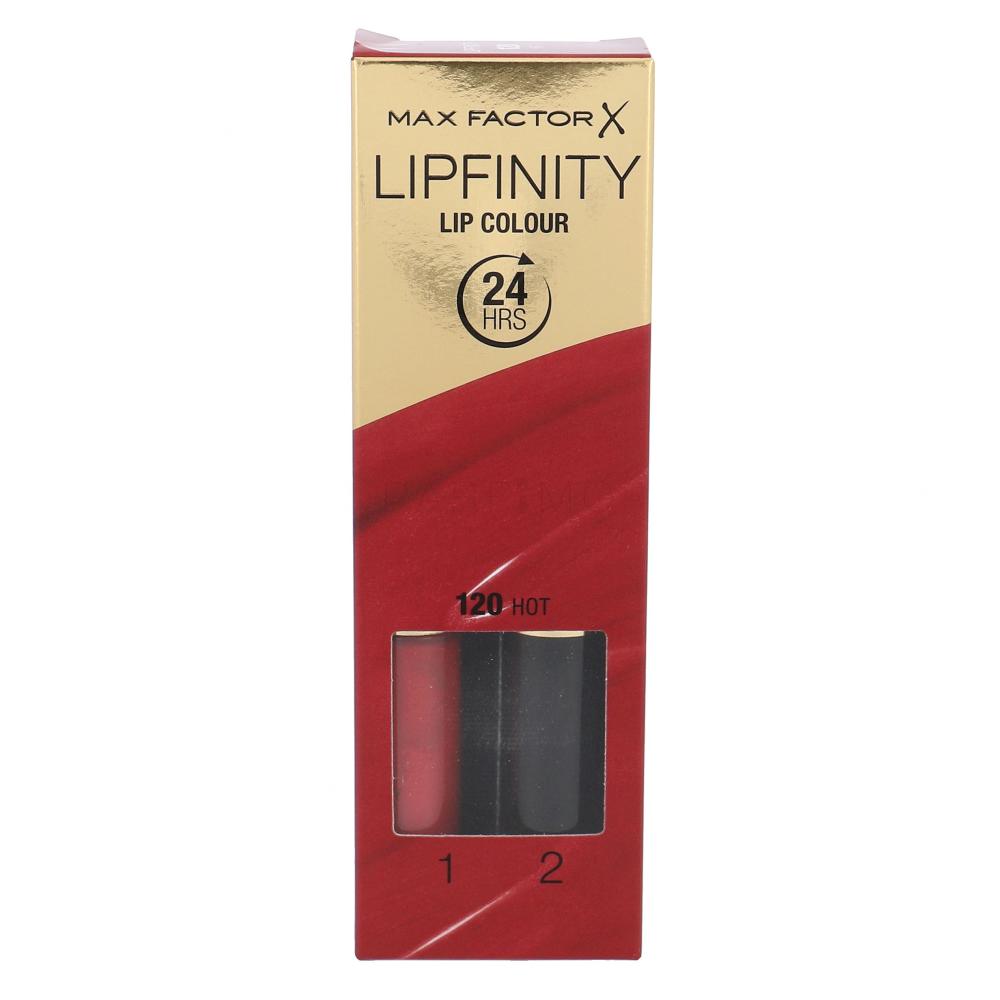 Max Factor Lipfinity 24HRS Lip Colour Šminka za ženske 4,2 g Odtenek 120 Hot