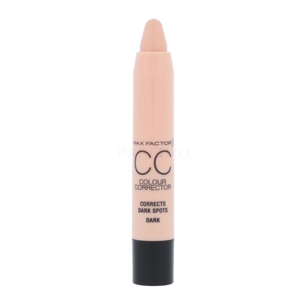 Max Factor CC Colour Corrector Korektor za ženske 3,3 g Odtenek Dark Spots - Dark Skin