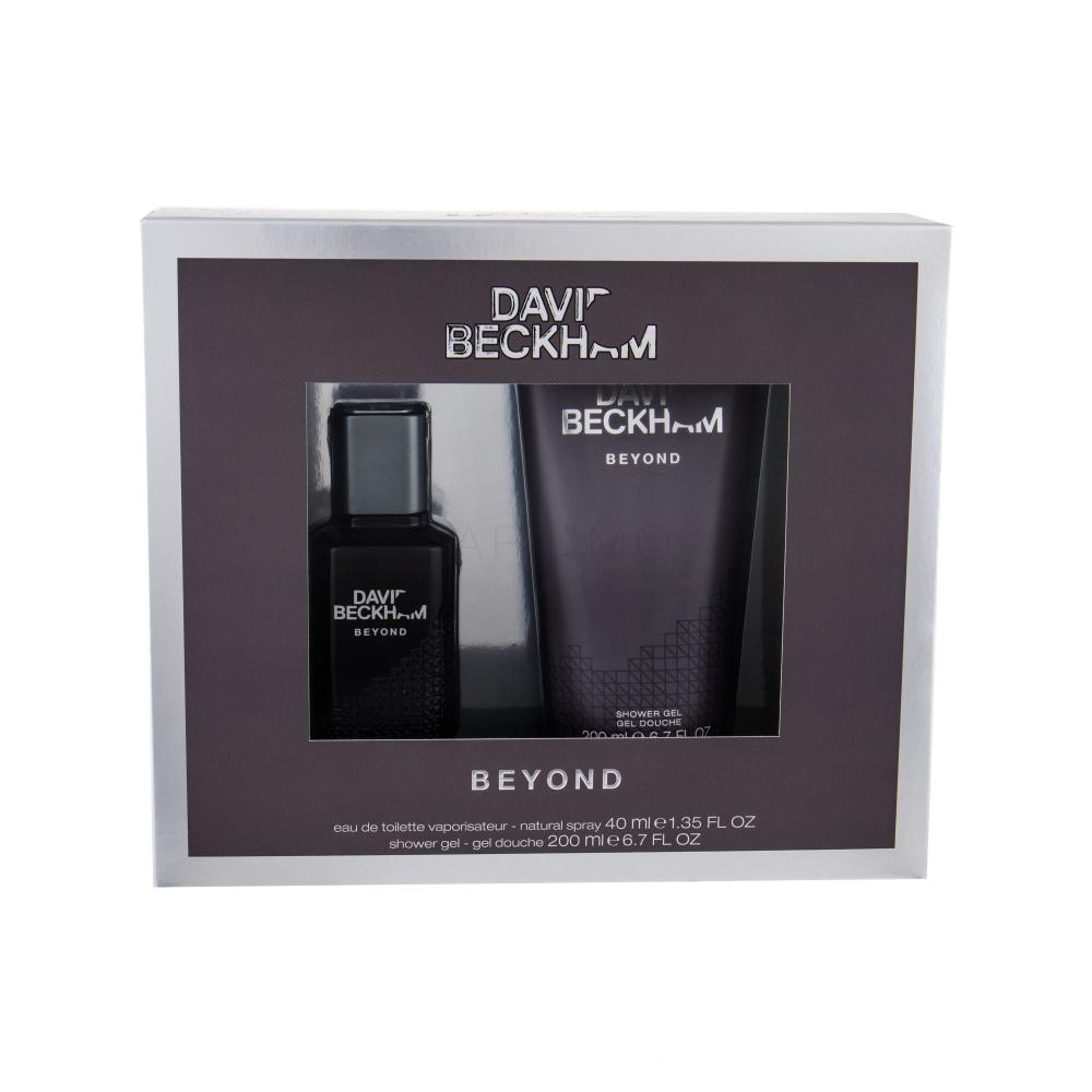 David Beckham Beyond Darilni set toaletna voda 40 ml + gel za prhanje 200 ml