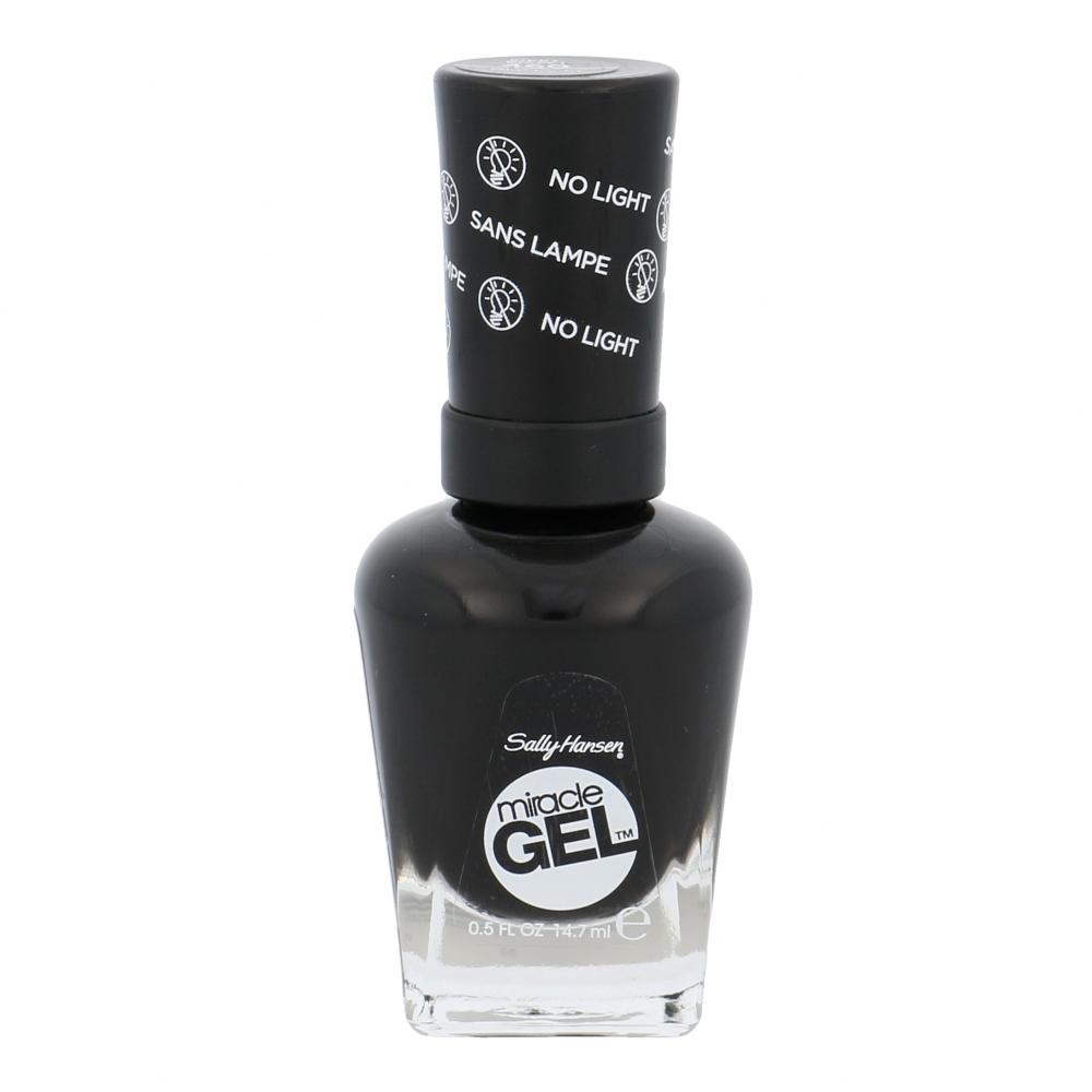 Sally Hansen Miracle Gel Lak za nohte za ženske 14,7 ml Odtenek 460 Blacky O