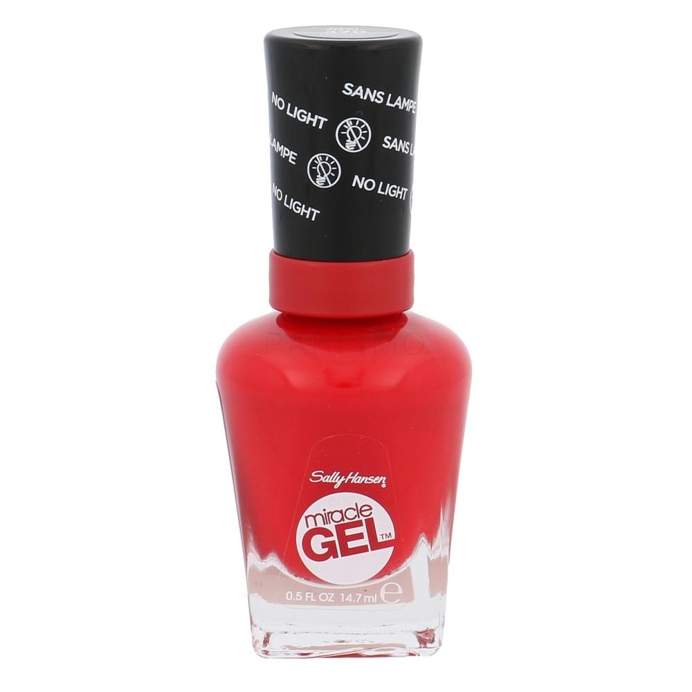 Sally Hansen Miracle Gel Lak za nohte za ženske 14,7 ml Odtenek 470 Red Eye