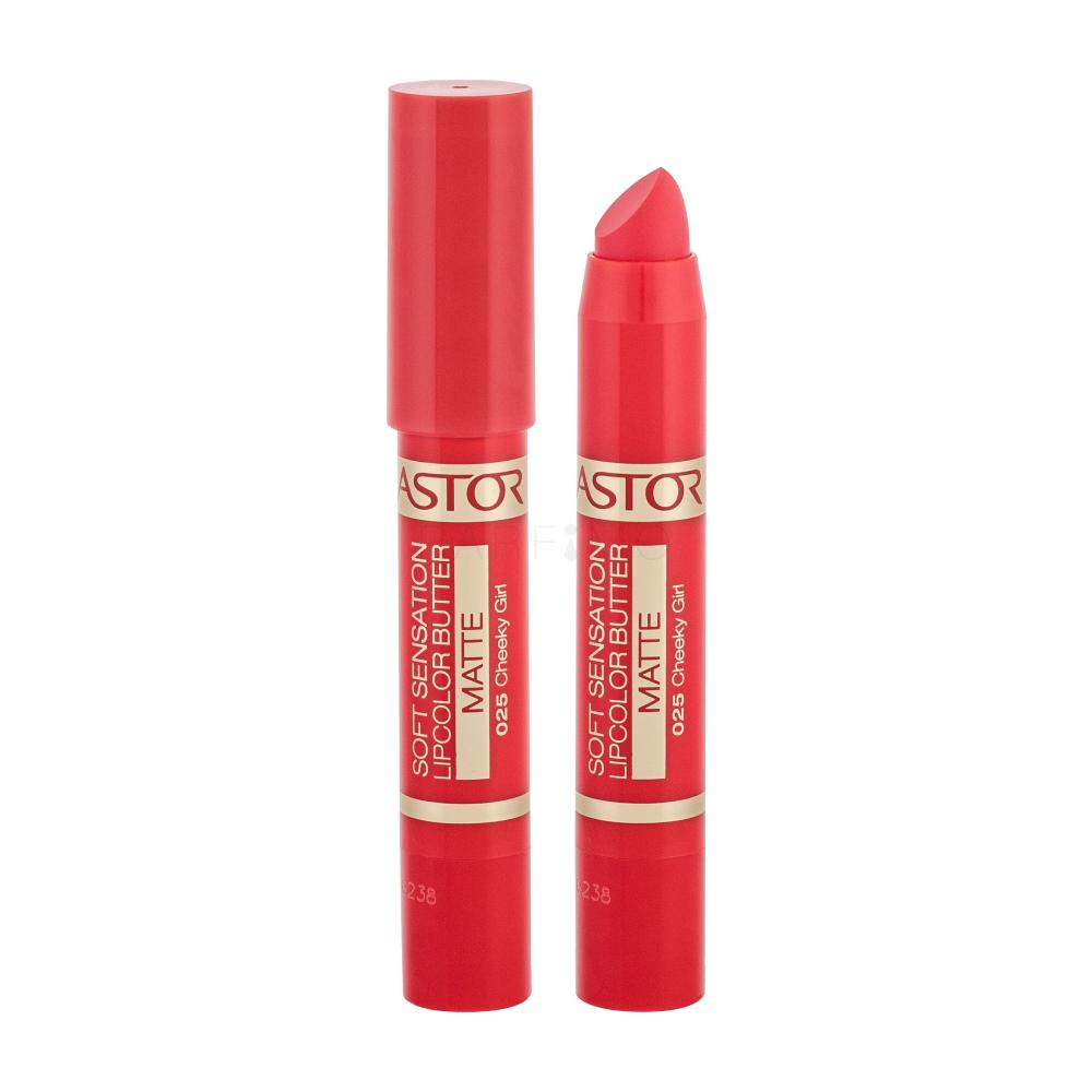 ASTOR Soft Sensation Lipcolor Butter Matte Šminka za ženske 4,8 g Odtenek 025 Cheeky Girl