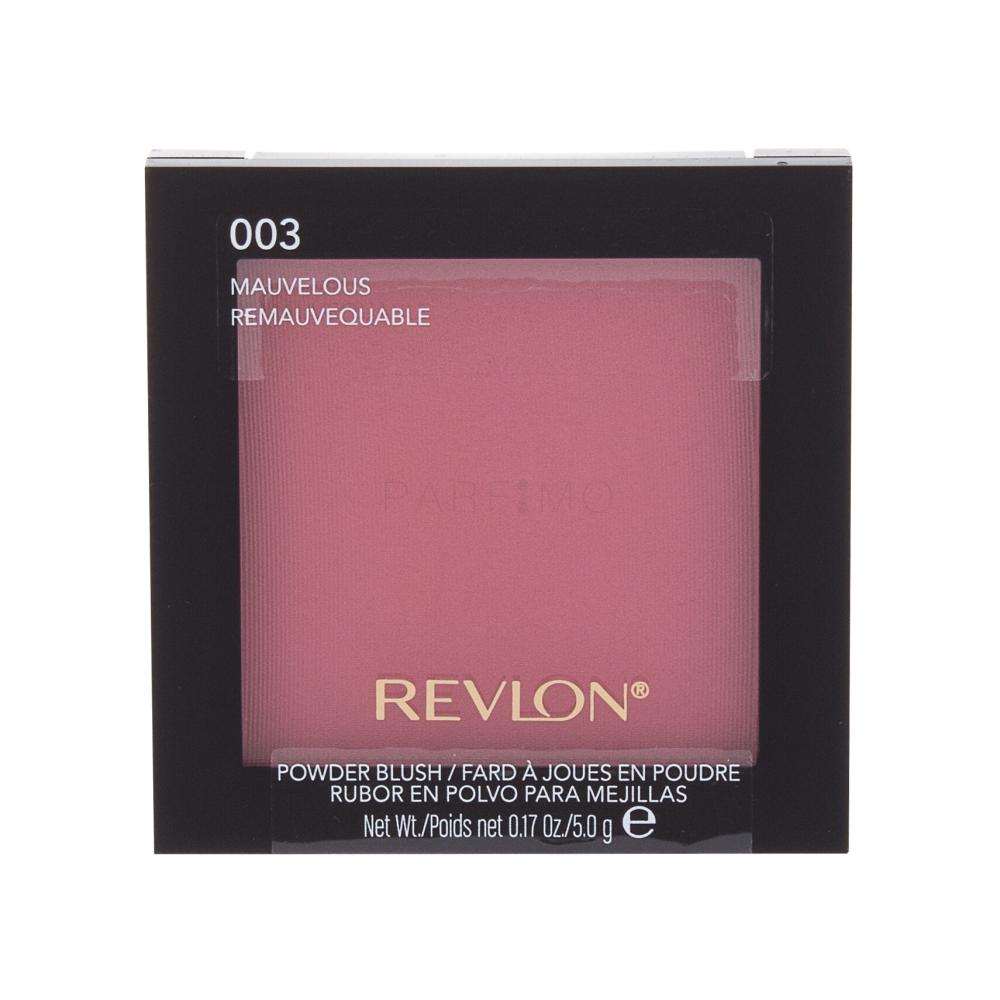 Revlon Powder Blush Rdečilo za obraz za ženske 5 g Odtenek 003 Mauvelous