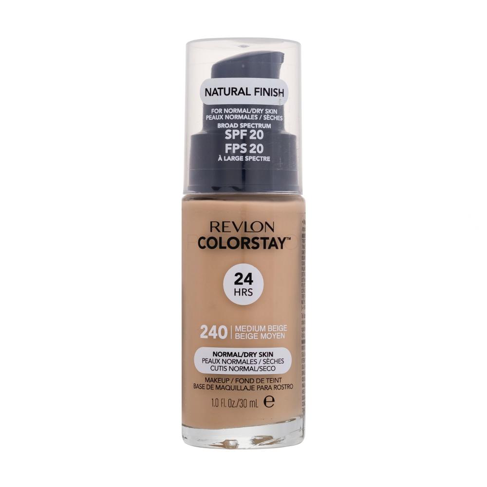 Revlon Colorstay Normal Dry Skin SPF20 Puder za ženske 30 ml Odtenek 240 Medium Beige