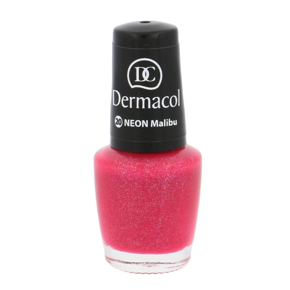 Dermacol Neon Lak za nohte za ženske 5 ml Odtenek 20 Malibu