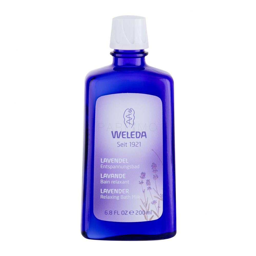 Weleda Lavender Relaxing Bath Milk Oljna kopel za ženske 200 ml