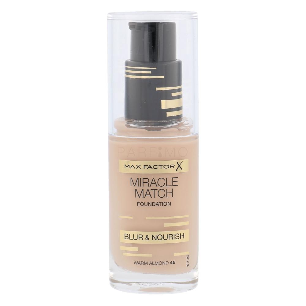 Max Factor Miracle Match Puder za ženske 30 ml Odtenek 45 Warm Almond