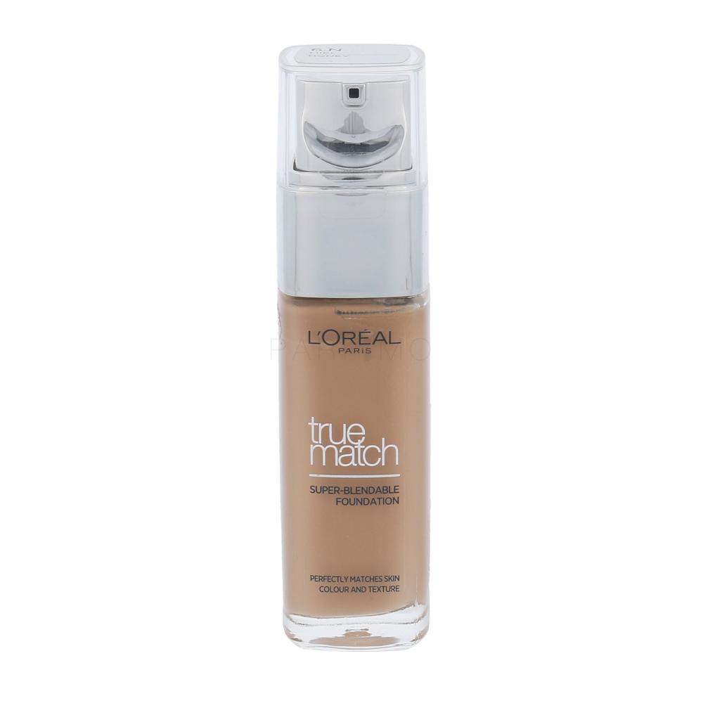 L'Oréal Paris True Match Super-Blendable Foundation Puder za ženske 30 ml Odtenek 6.N