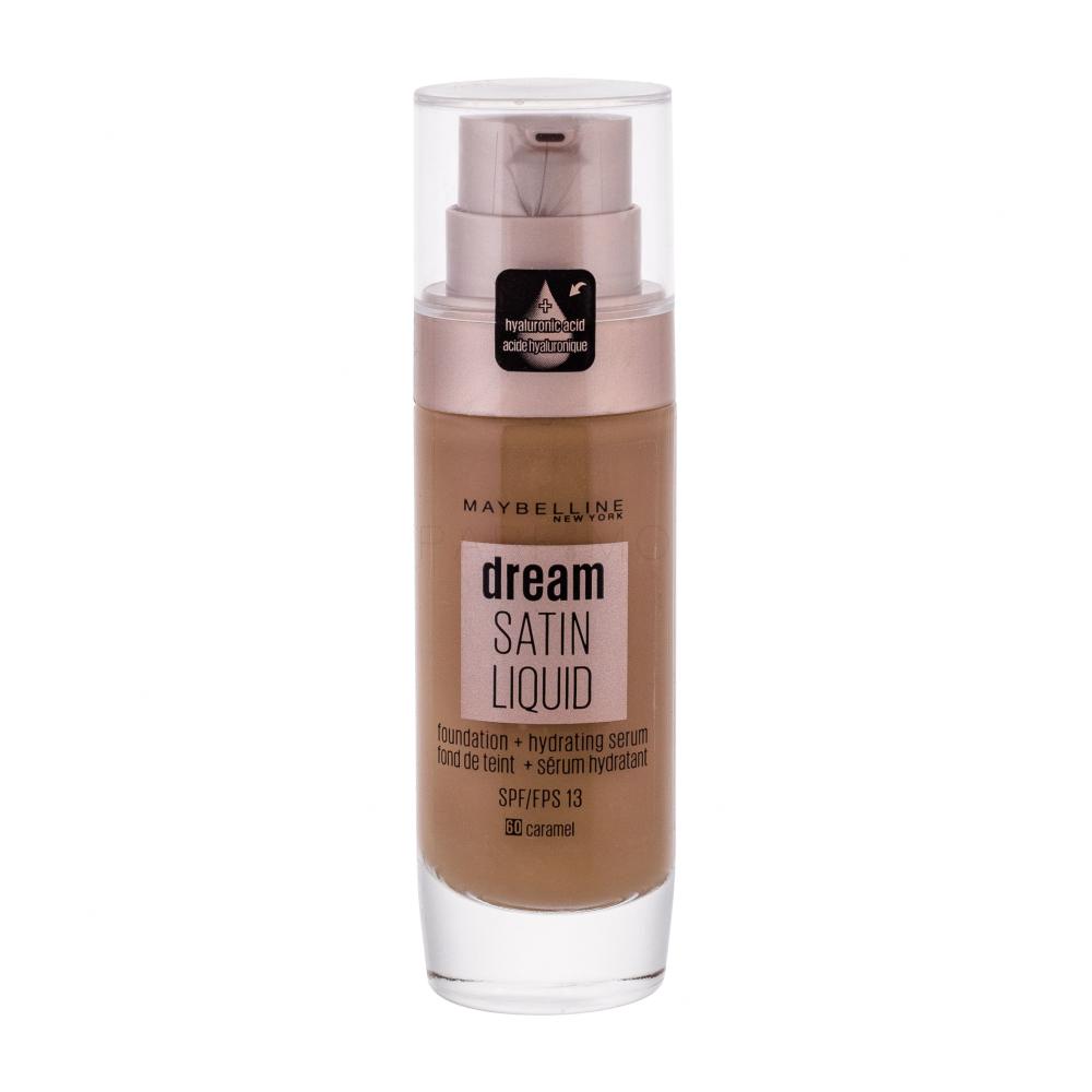 Maybelline Dream Satin Liquid SPF13 Puder za ženske 30 ml Odtenek 60 Caramel