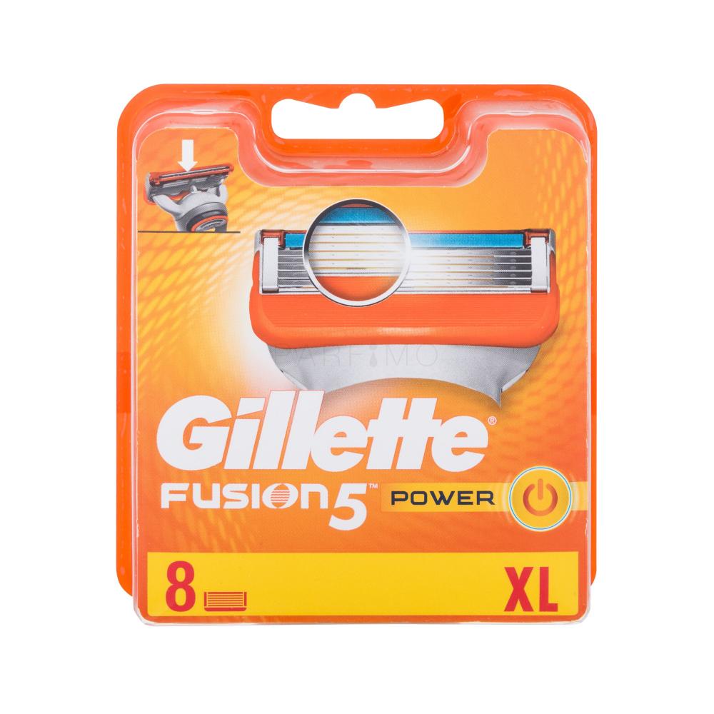 Gillette Fusion5 Power Nadomestne britvice za moške Set