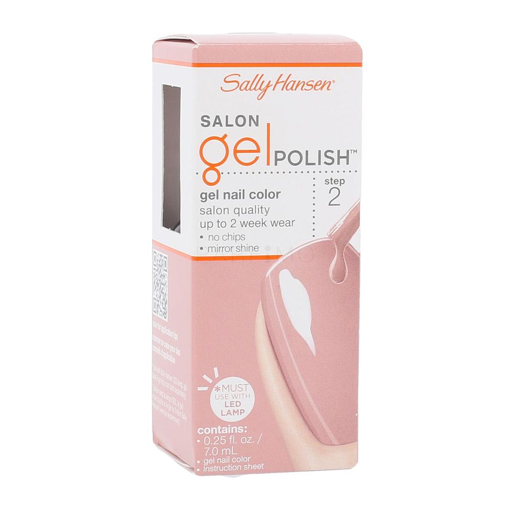 Sally Hansen Salon Gel Polish Gel Nail Color Lak za nohte za ženske 7 ml Odtenek 150 Pink Pong