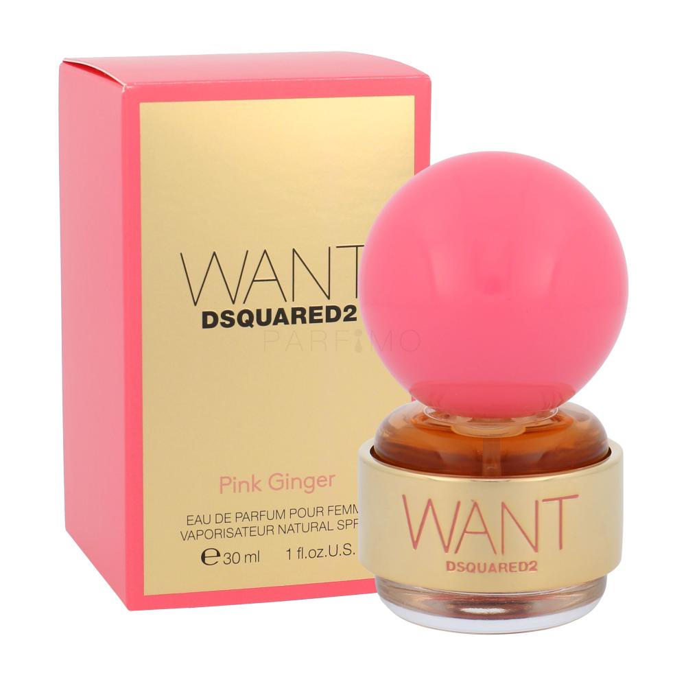 Dsquared2 Want Pink Ginger Parfumska voda za ženske 30 ml