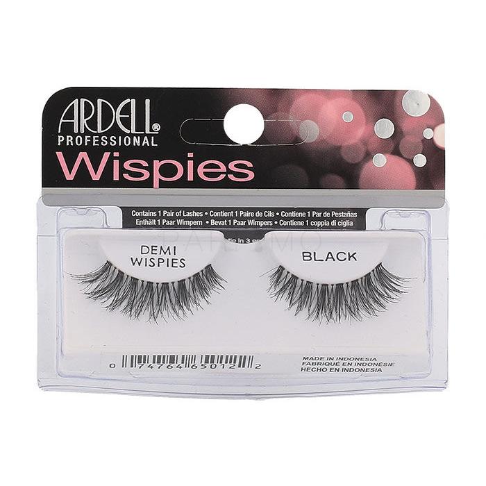 Ardell Wispies Demi Wispies Umetne trepalnice za ženske 1 kos Odtenek Black