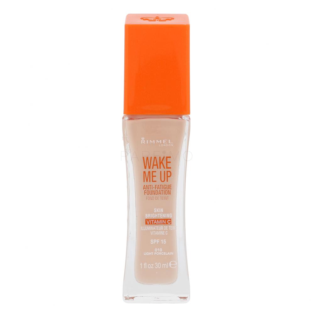 Rimmel London Wake Me Up SPF20 Puder za ženske 30 ml Odtenek 010 Light Porcelain