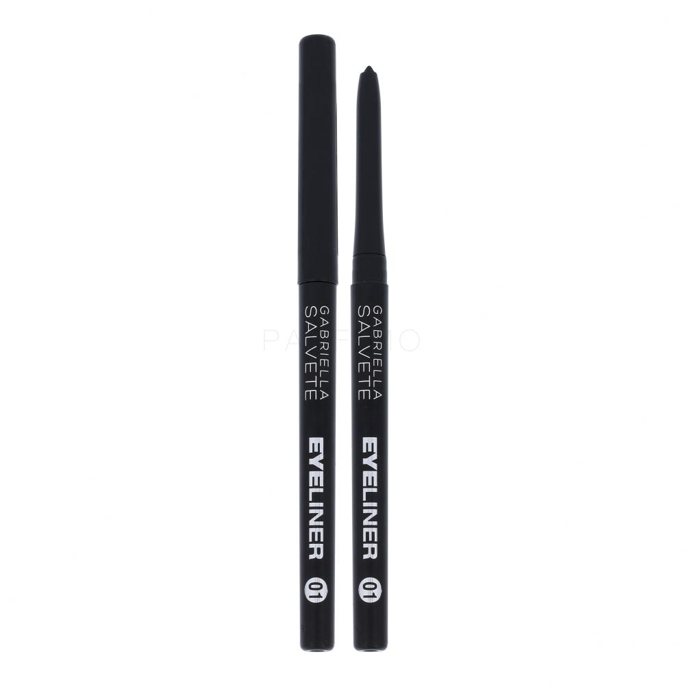 Gabriella Salvete Automatic Eyeliner Svinčnik za oči za ženske 0,28 g Odtenek 01 Black