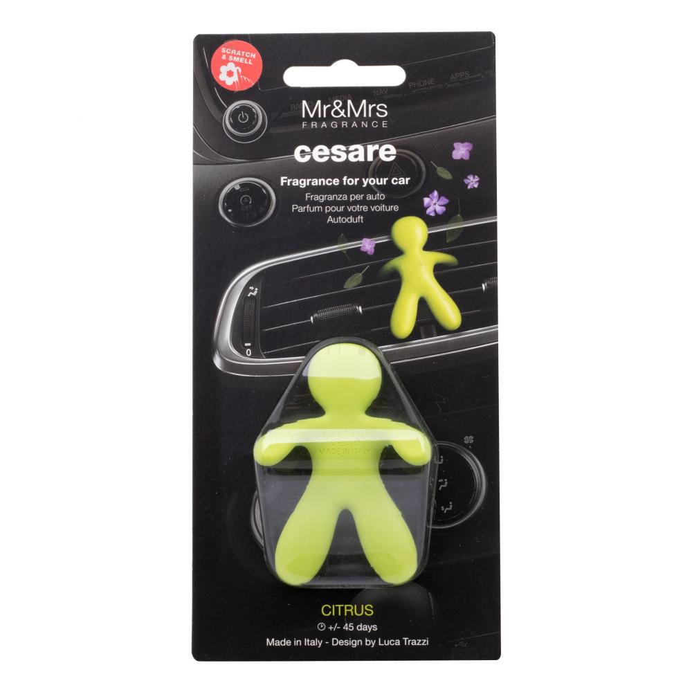 Mr&Mrs Fragrance Cesare Citrus Osvežilci za vozilo 1 kos