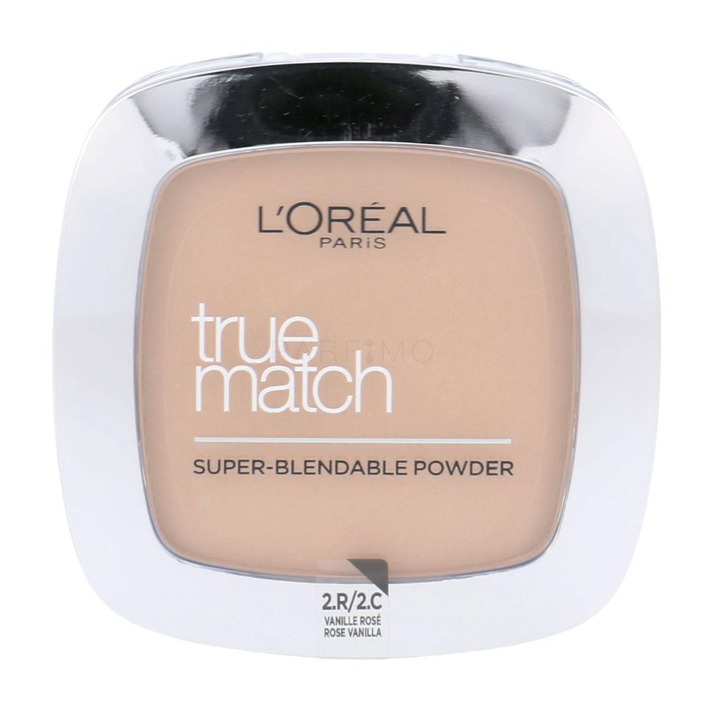 L'Oréal Paris True Match Puder v prahu za ženske 9 g Odtenek R2-C2 Rose Vanilla