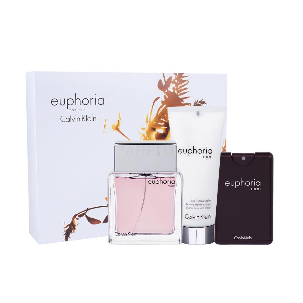 Calvin Klein Euphoria Darilni set toaletna voda 100 ml + balzam po britju 100 ml + toaletna voda 20 ml