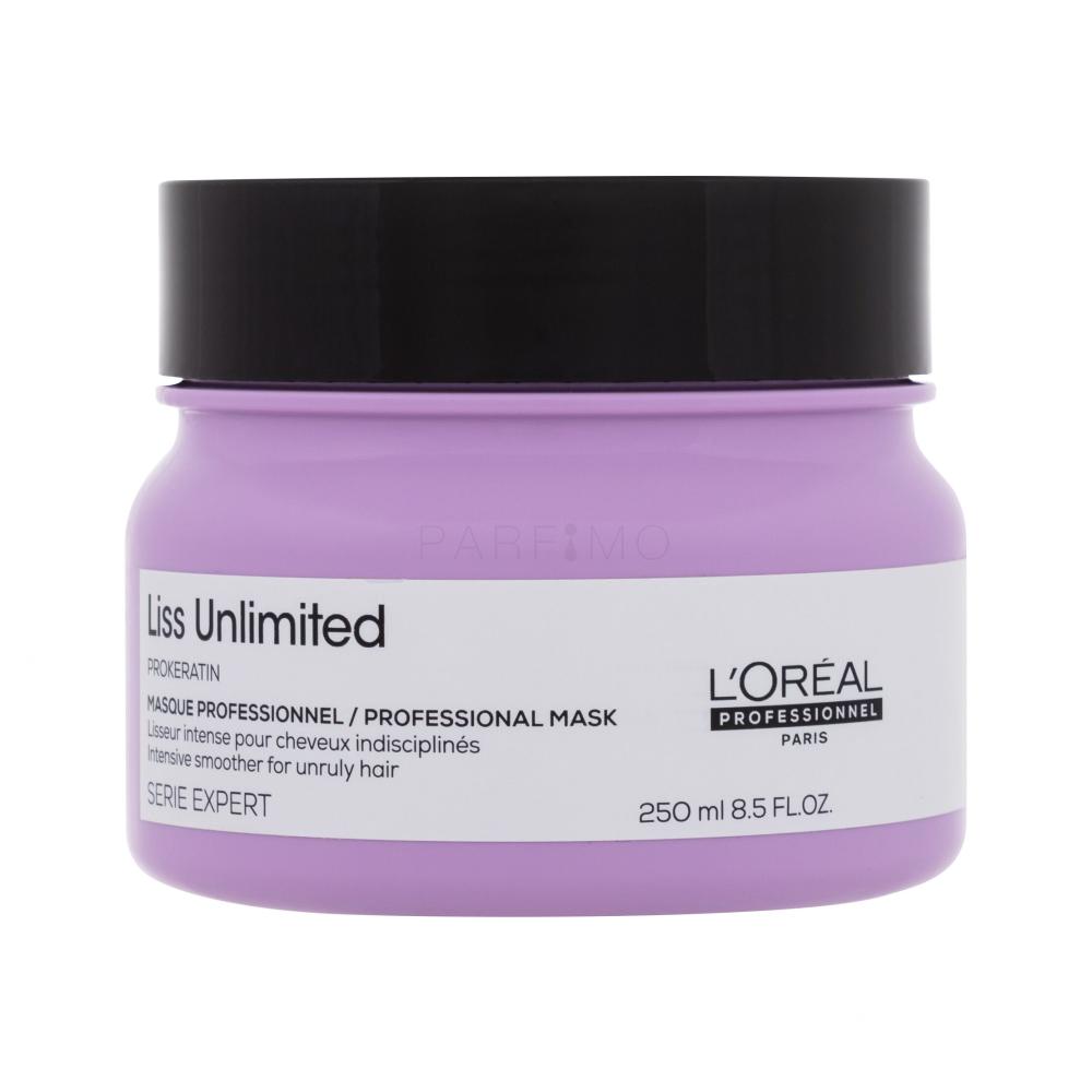 L'Oréal Professionnel Liss Unlimited Professional Mask Maska za lase za ženske 250 ml