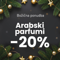 ARABSKI PARFUMI → koda: DARILO20
